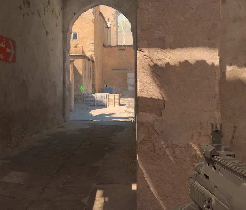 Back Platform on Dust II