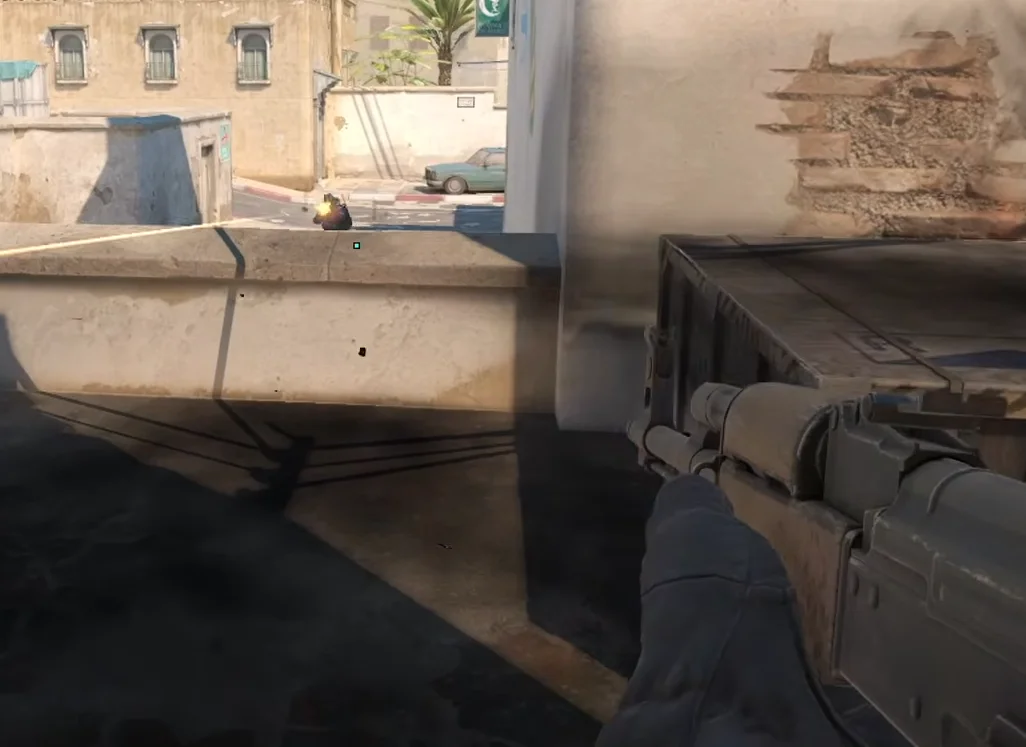 Cross on Dust II