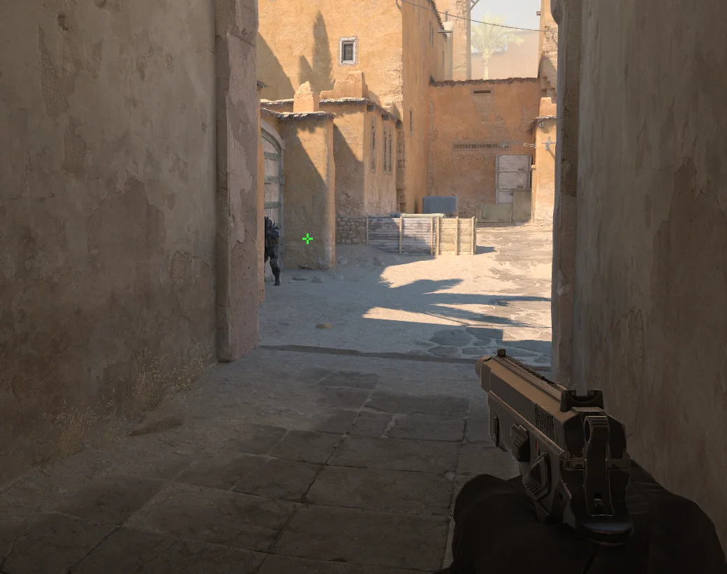 Fence on Dust II