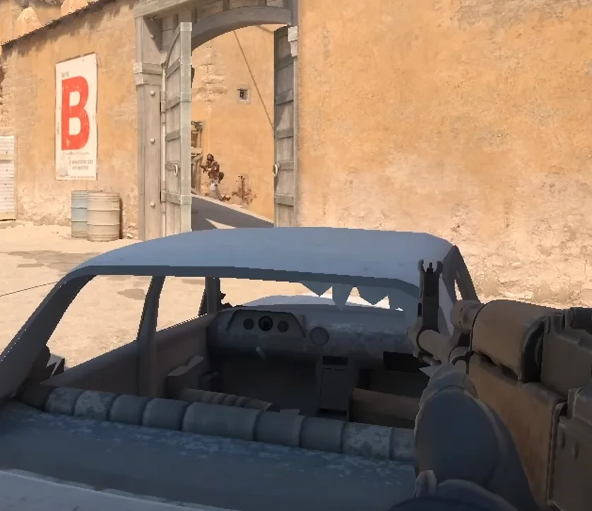 Scaffolding on Dust II