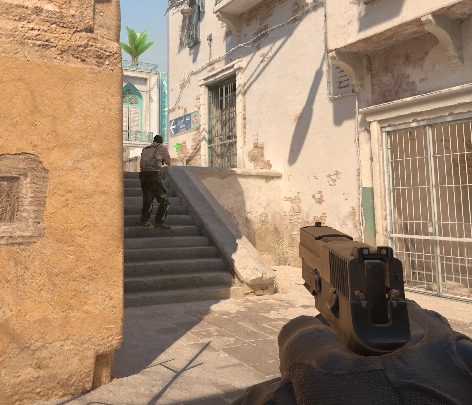 Stairs on Dust II