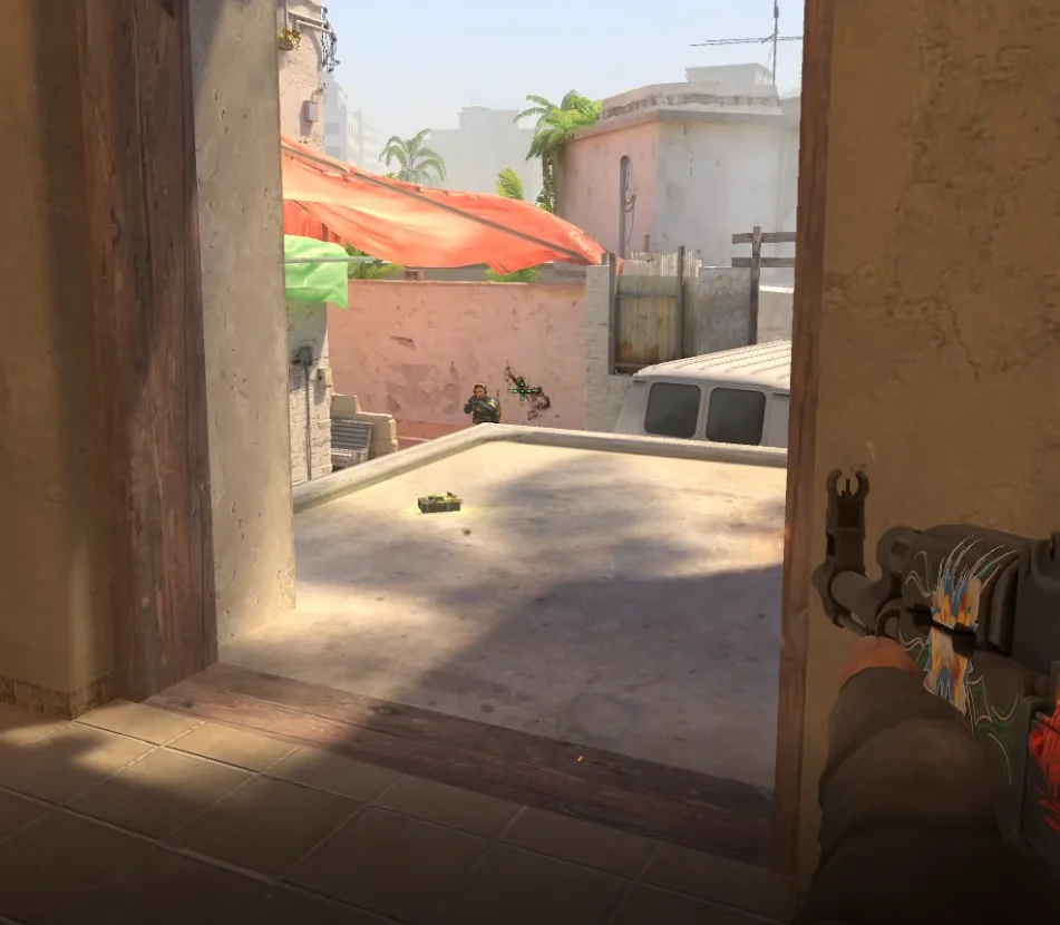 Bench on Mirage