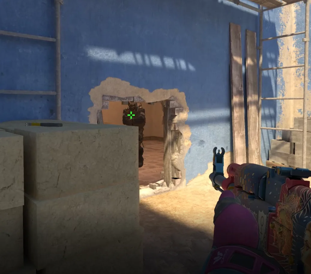 Vent on Mirage