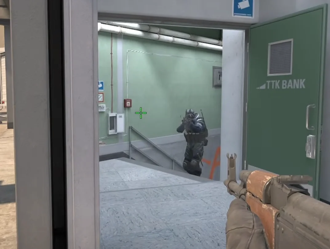 Bank on Overpass