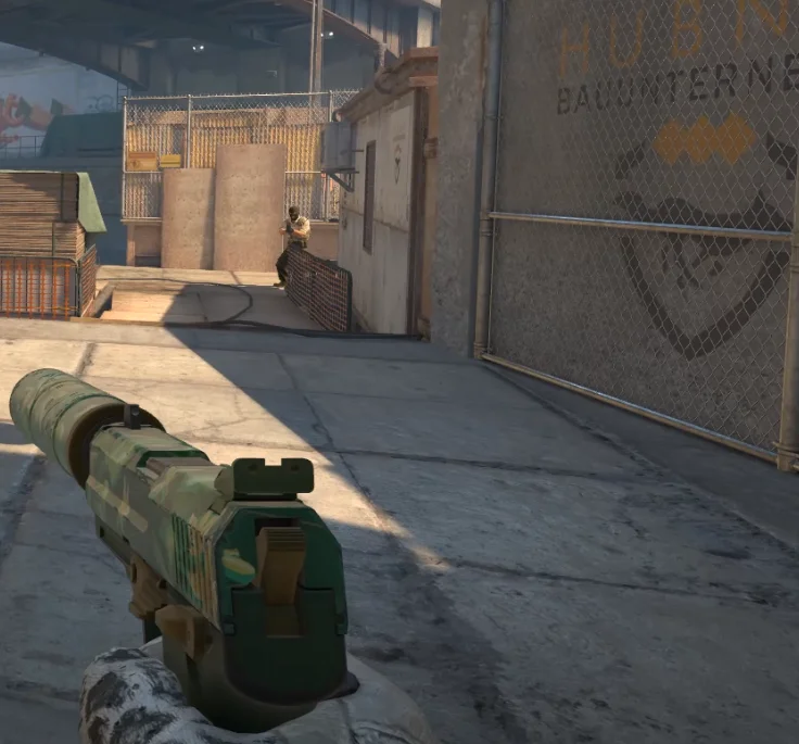 Sandbags on Overpass